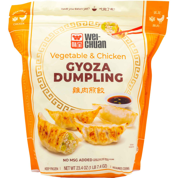 Wei-Chuan Vegetable & Chicken Pre-Steamed Dumplings Gyoza