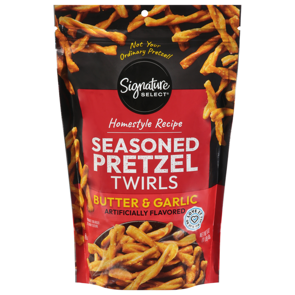 Signature SELECT Homestyle Recipe Seasoned Butter & Garlic Pretzel Twirls