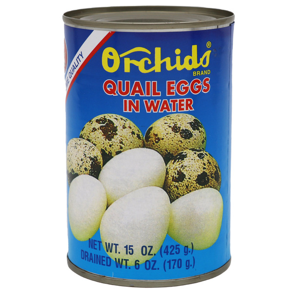 Orchids Quail Eggs In Water