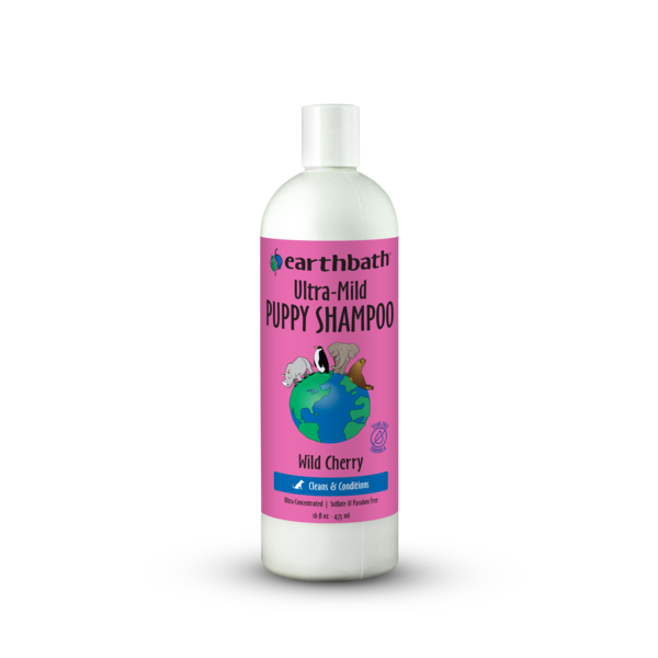 earthbath Ultra-Mild Puppy Shampoo, Wild Cherry