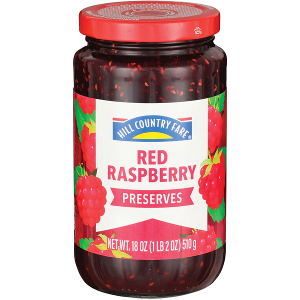 H-E-B Hill Country Fare Red Raspberry Preserves Same-Day Delivery ...