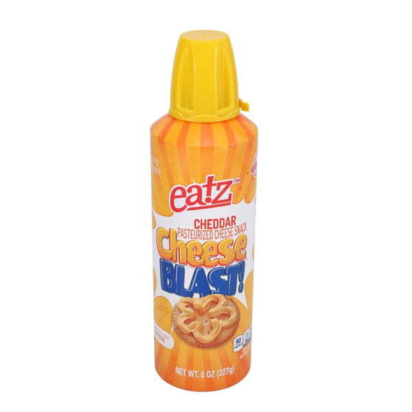 Eatz Cheddar Cheesse Blast! Pasteurized Cheese Snack Same