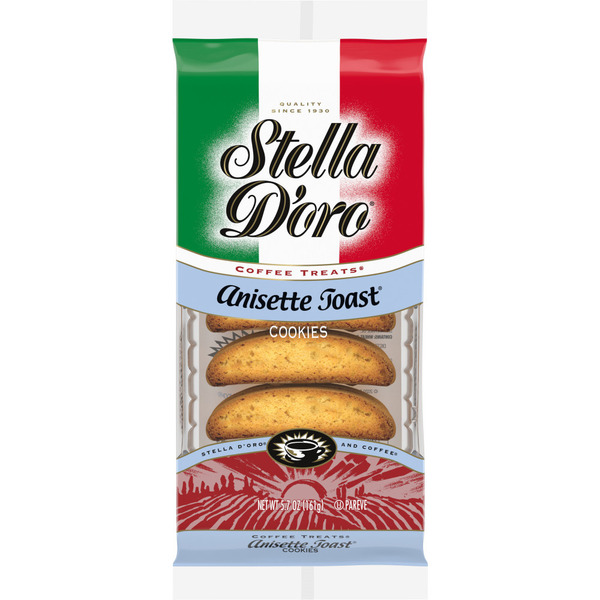 Stella D'oro Anisette Toast Coffee Treats Cookies Same-Day