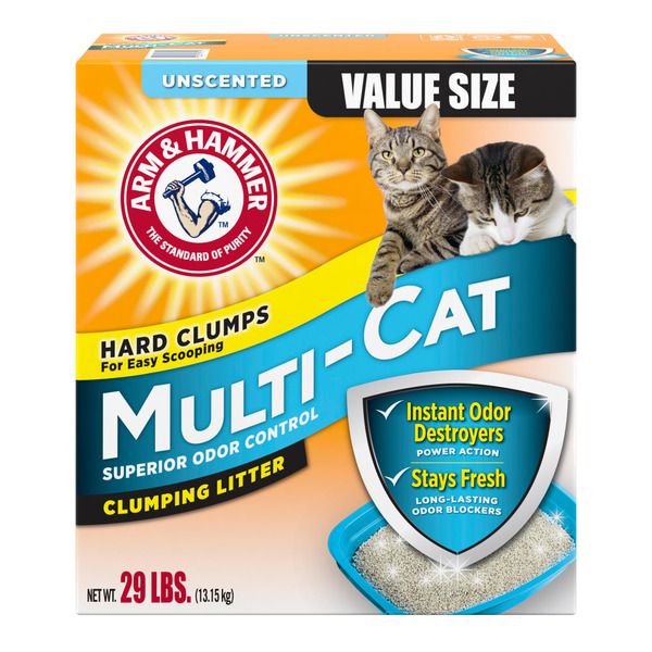 Arm & Hammer Multi-Cat Clumping Litter Unscented