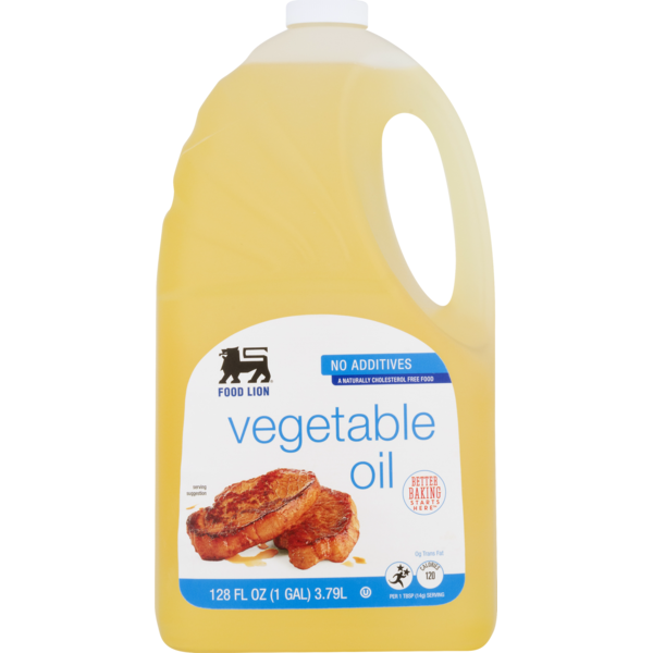 Food Lion Vegetable Oil, Jug (128 fl oz) Instacart