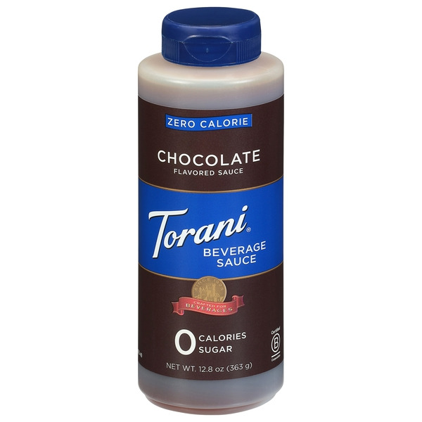 Torani Beverage Sauce, Chocolate Flavored, Zero Calorie Same-Day
