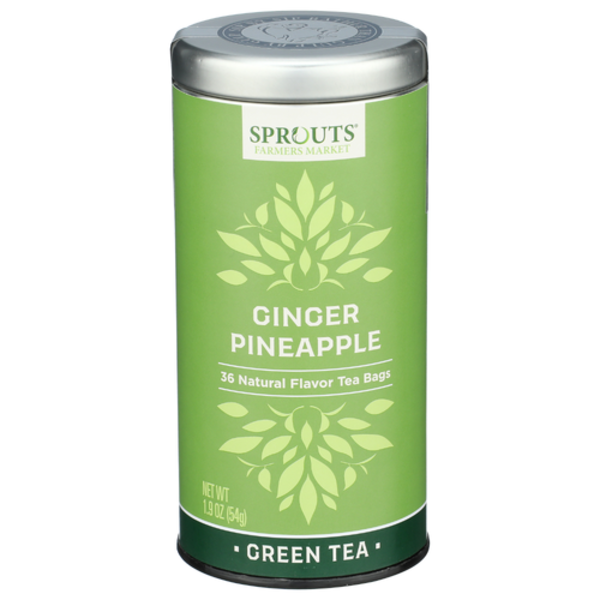 Sprouts Ginger Pineapple Green Tea