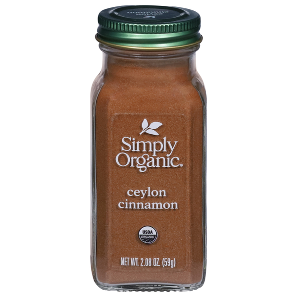 Simply Organic Cinnamon, Ceylon Same-Day Delivery or Pickup