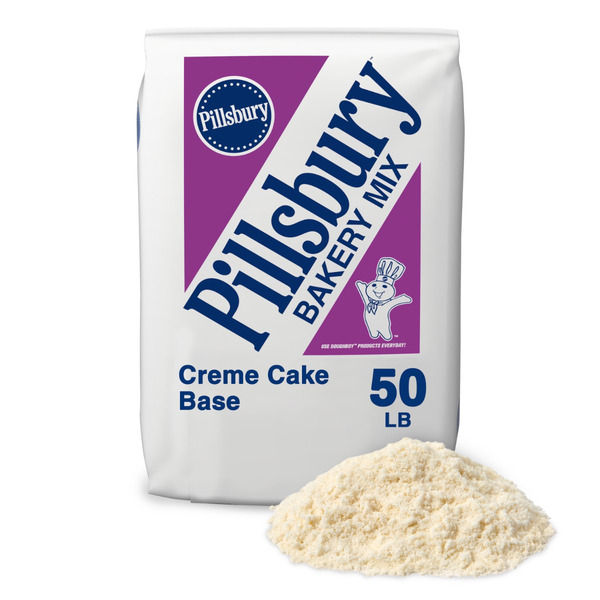 Pillsbury - Cream Cake Base- 50 lbs