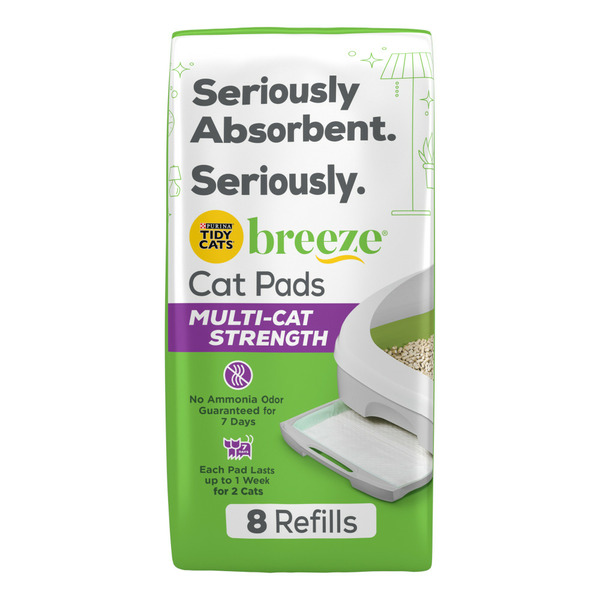 Purina Tidy Cats Breeze Cat Pads Refill Pack Multi-Cat Strength