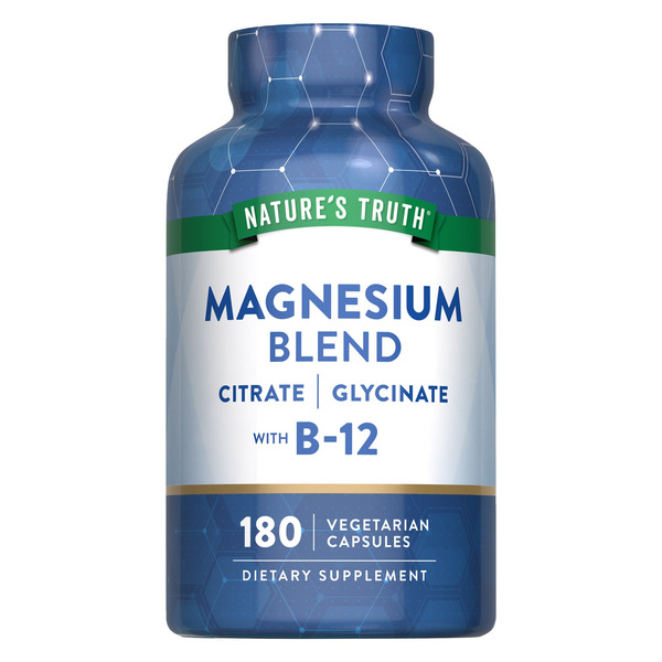 Nature's Truth Magnesium Blend, 250 mg, 180 Vegetarian Capsules
