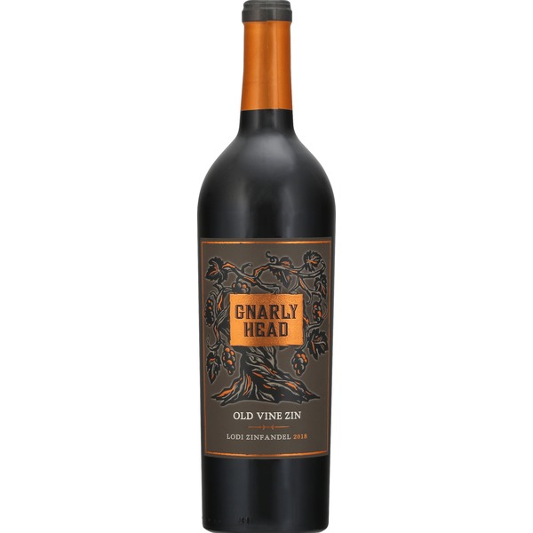 Gnarly Head Old Vine Zin, Lodi Zinfandel, 2018 (750 ml) from Safeway