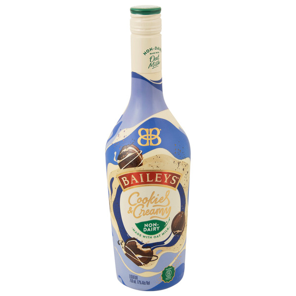 Baileys Cookies and Creamy Non-Dairy Liqueur Made with Oat Milk