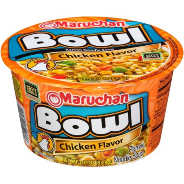 Maruchan - Chicken Flavored Soup - 3.31oz. Bowl
