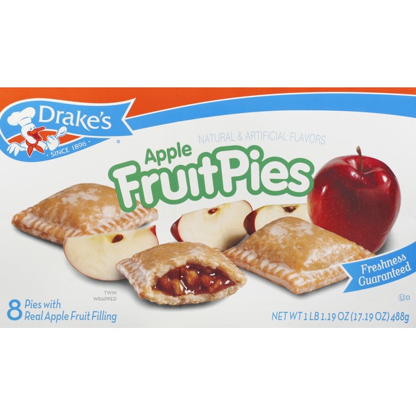 Drake's Fruit Pies, Apple (8 each) from Target Instacart