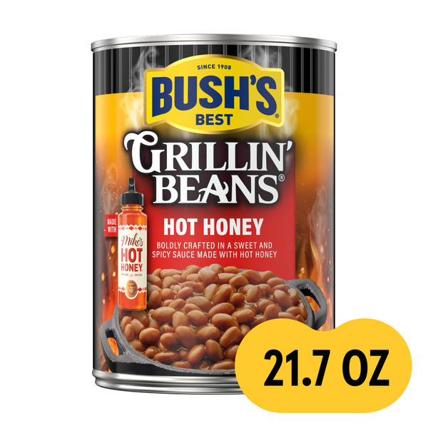Bush's Best Hot Honey Grillin' Beans