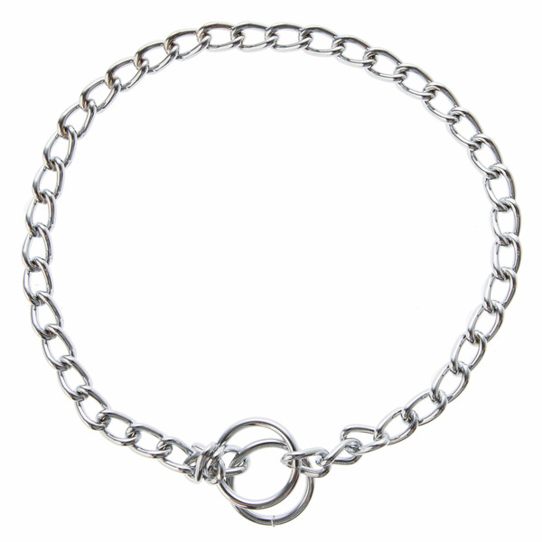 Top Paw Basic Chain Dog Collar - Chrome