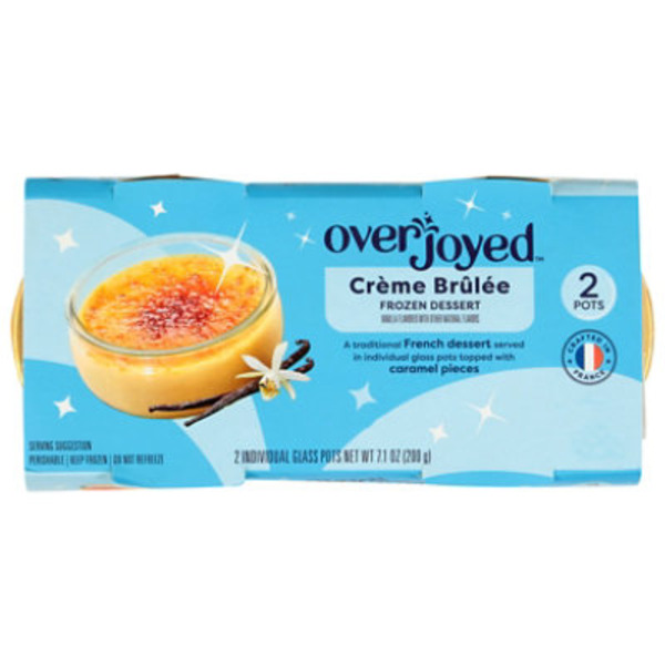 Overjoyed Creme Brulee Frozen Dessert
