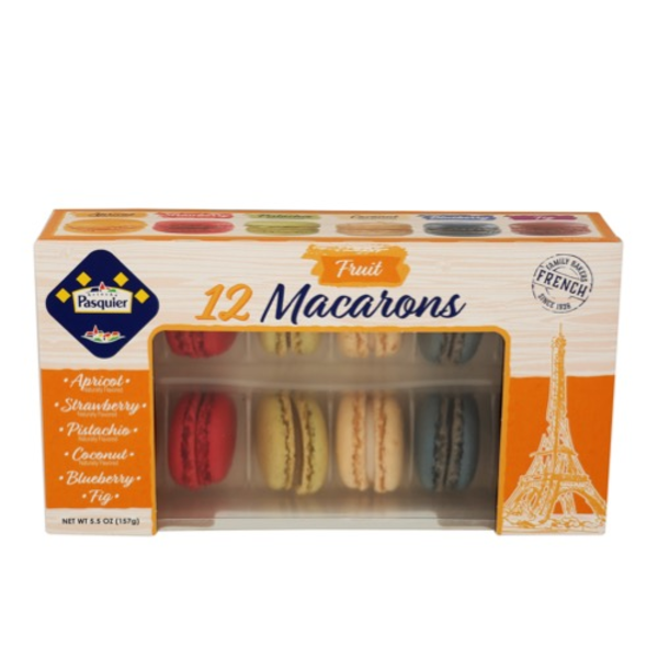 Pasquier Tropical French Macarons 12 Pack Same-Day Delivery or