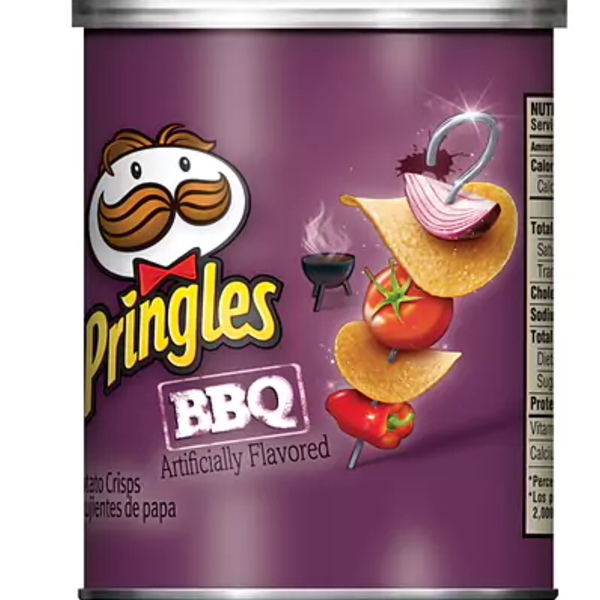 Pringles - BBQ Crisp Potato Chips -  12/1.41 OZ
