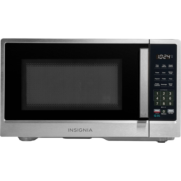 Insignia Stainless Steel Compact Countertop Microwave