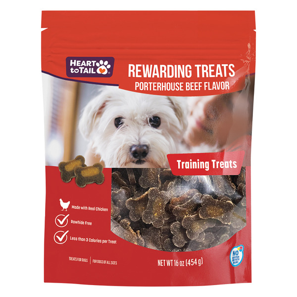 Heart to Tail Porterhouse Beef Flavor Rewarding Dog Treat