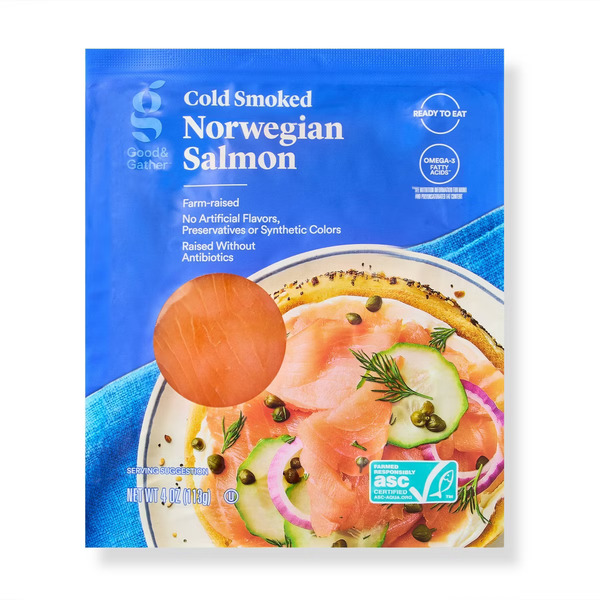 Good & Gather Cold Smoked Norwegian Salmon