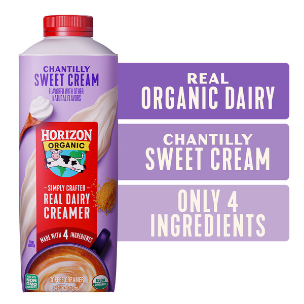 Horizon Organic Real Dairy Chantilly Sweet Cream Coffee Creamer