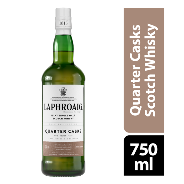 Laphroaig Quarter Cask Islay Single Malt Scotch Whisky Same-Day