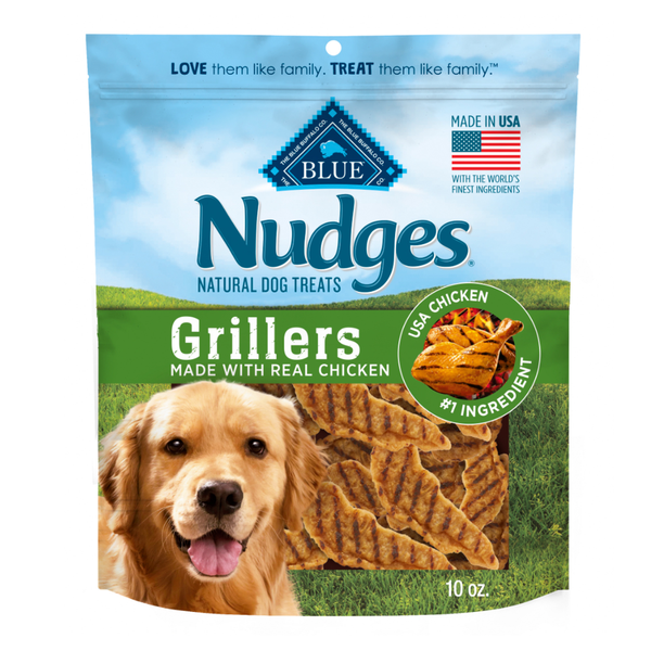 Blue Buffalo Nudges Grillers Natural Dog Treats, Chicken