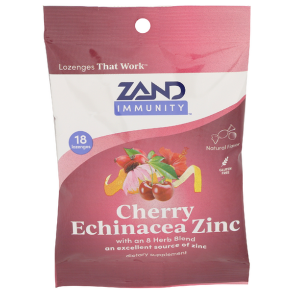 Zand Cherry Echinacea Zinc Immunity Lozenges Same-Day Delivery or