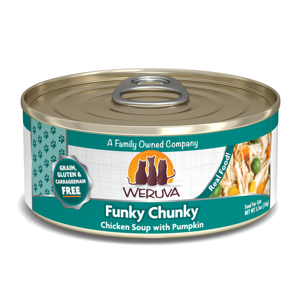 Weruva Funky Chunky Chicken Soup with Pumpkin in Chicken Soup