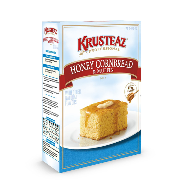 Krusteaz Professional Honey Cornbread & Muffin Mix - 5 lbs