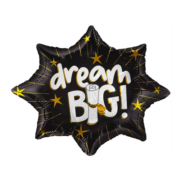Dream Big Starburst Graduation Balloon Same-Day Delivery | Family