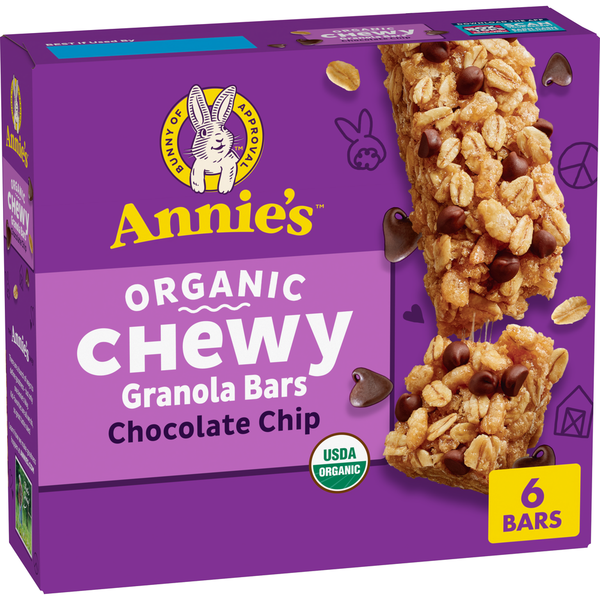 Annie's Organic Chocolate Chip Chewy Granola Bars Same-Day