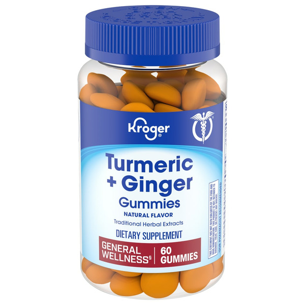 Kroger Kroger Turmeric & Ginger Gummies SameDay Delivery or Pickup