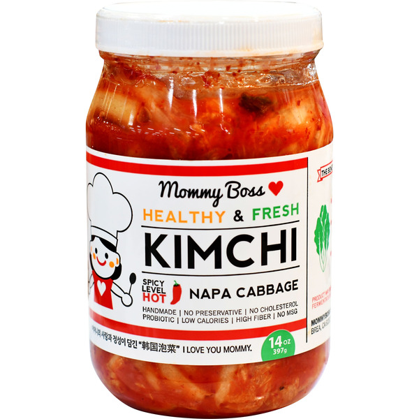 Mommyboss Premium Hot Napa Cabbage Kimchi