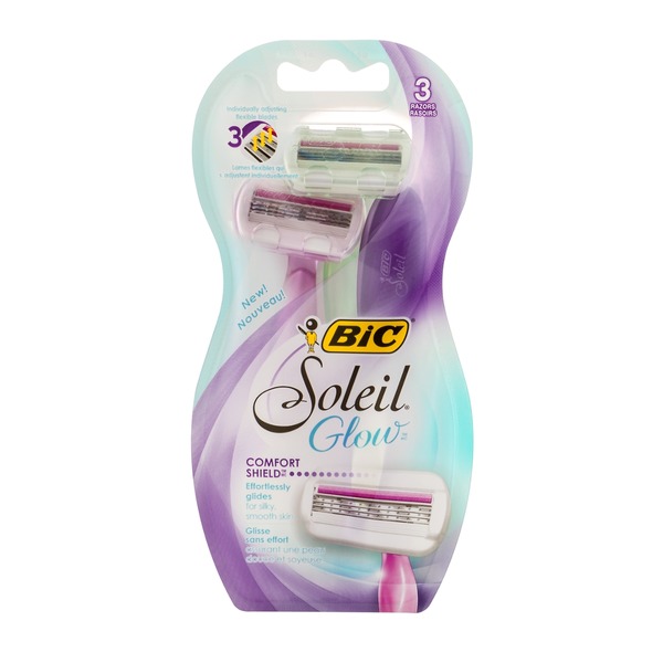 Bic Soleil Glow Razors 3 Ct From Vons Instacart