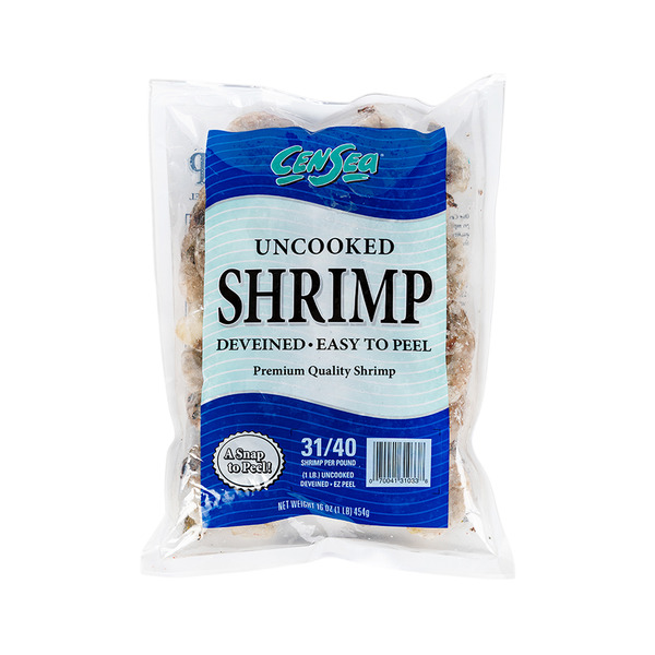 CenSea 31 to 40 Uncooked Deveined Easy Peel Shrimp Same-Day Delivery or ...