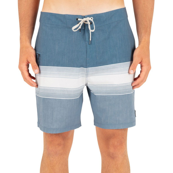 Hurley Men's Phantom Eco Classic Slub Zip 18" Boardshort, 30 - Worker Blue