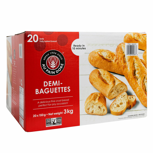 Au Pain Doré Demi Baguette