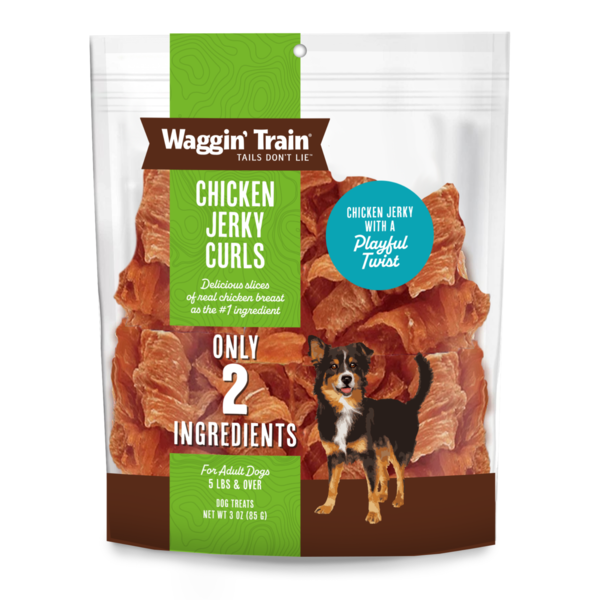 Waggin' Train Chicken Jerky Curls, Dog Treats