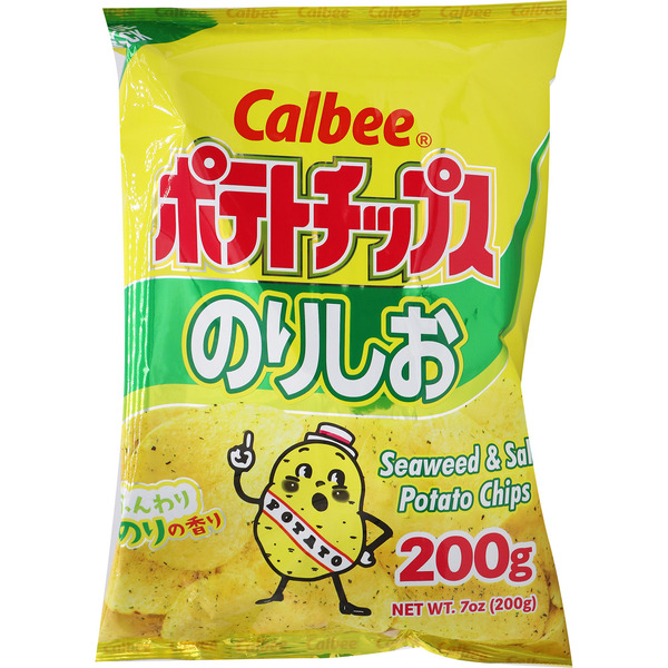 Calbee Seaweed & Salt Potato Chips