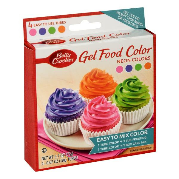 Publix Betty Crocker Food Color, Gel, Neon Colors SameDay Delivery or