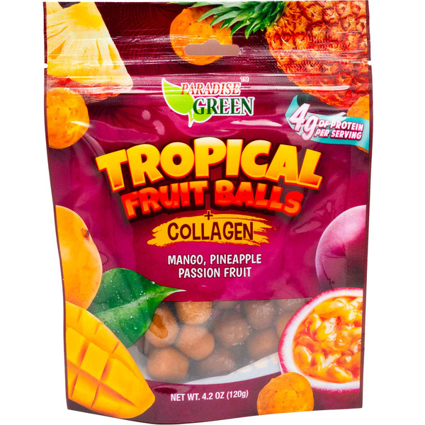 Paradise Green Tropical Fruit Balls