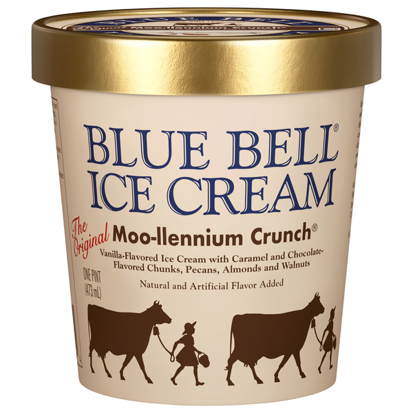 【スーパーmoon】ランレイ　プレナリィ　クリーム Blue Bell Moo-llennium Crunch Ice Cream Same-Day Delivery | Super