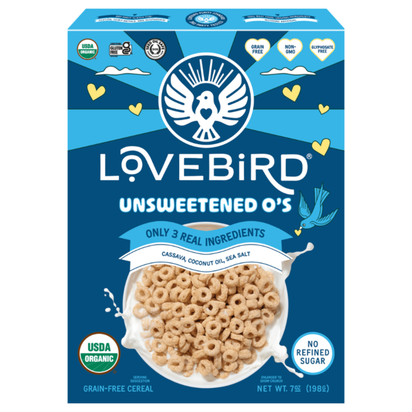 Lovebird Grain-Free Cereal Unsweetened O's Same-Day Delivery or