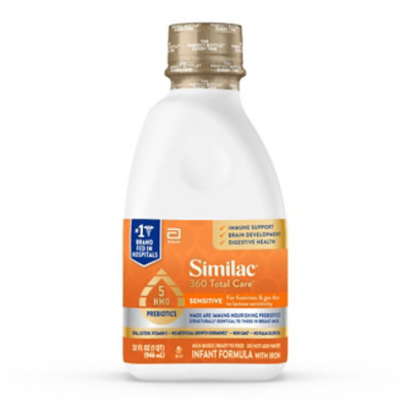 Similac Sensitive Infant Formula in Bottles