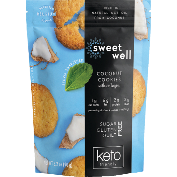Sweet Well Coconut Keto Cookie Same-Day Delivery or Pickup
