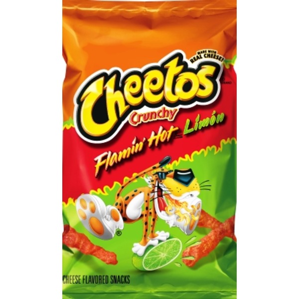 Stater Bros. Cheetos Crunchy Flamin Hot Limon Cheese Flavored Snacks ...